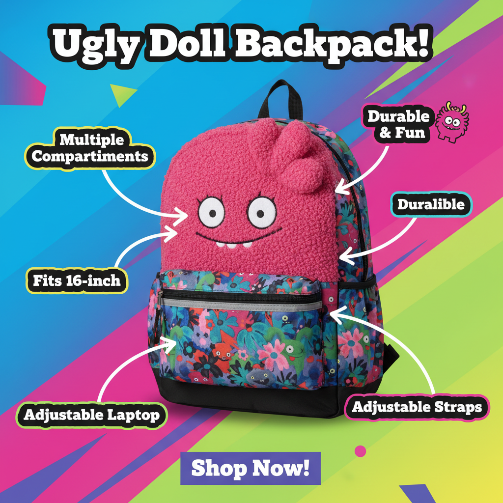 Ugly Doll Backpack